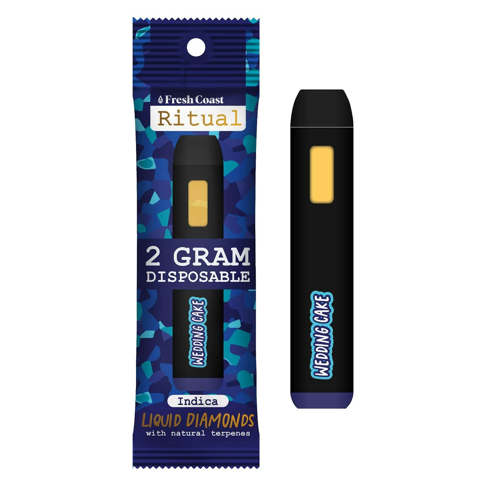 RITUAL | WEDDING CAKE | INDICA | DISPOSABLE VAPE | 2G | REC - View 2