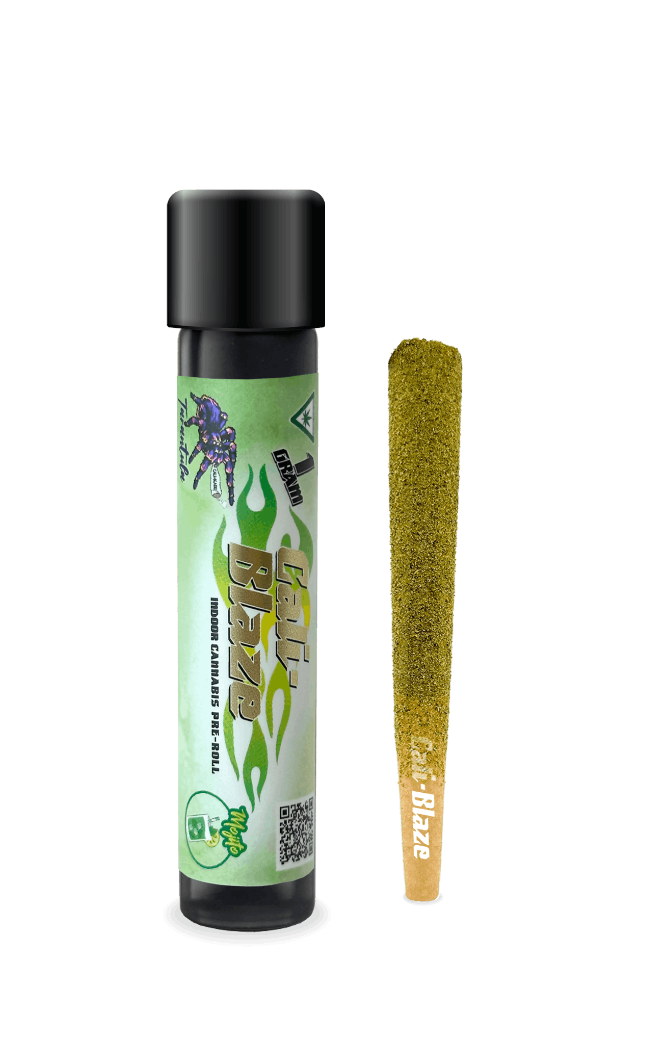 CALI-BLAZE | MOJITO | HYBRID | INFUSED PRE-ROLL | 1.2G | REC - View 2
