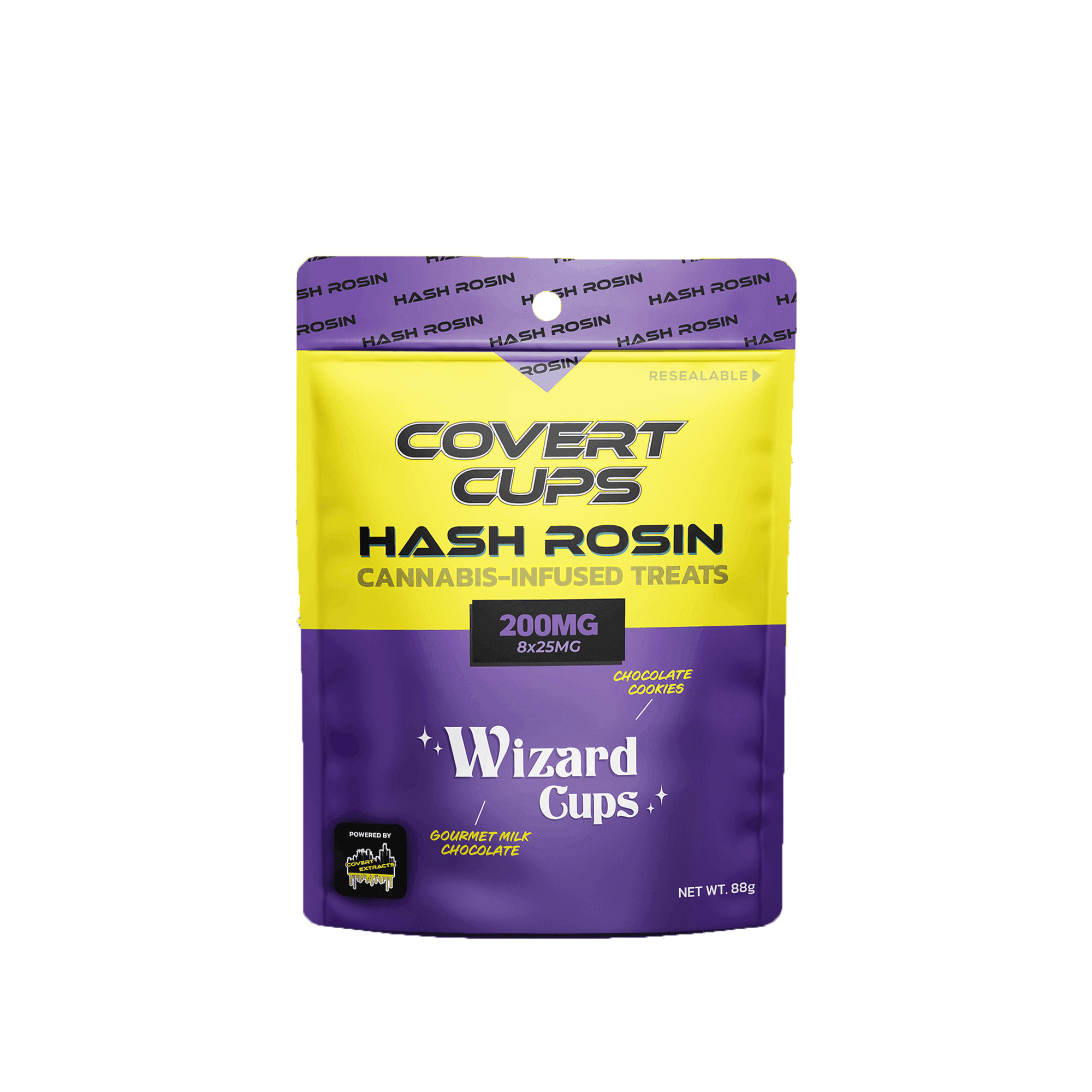 COVERT CUPS | TAKE 420 | HYBRID | HASH ROSIN EDIBLES | 200MG | REC - View 1