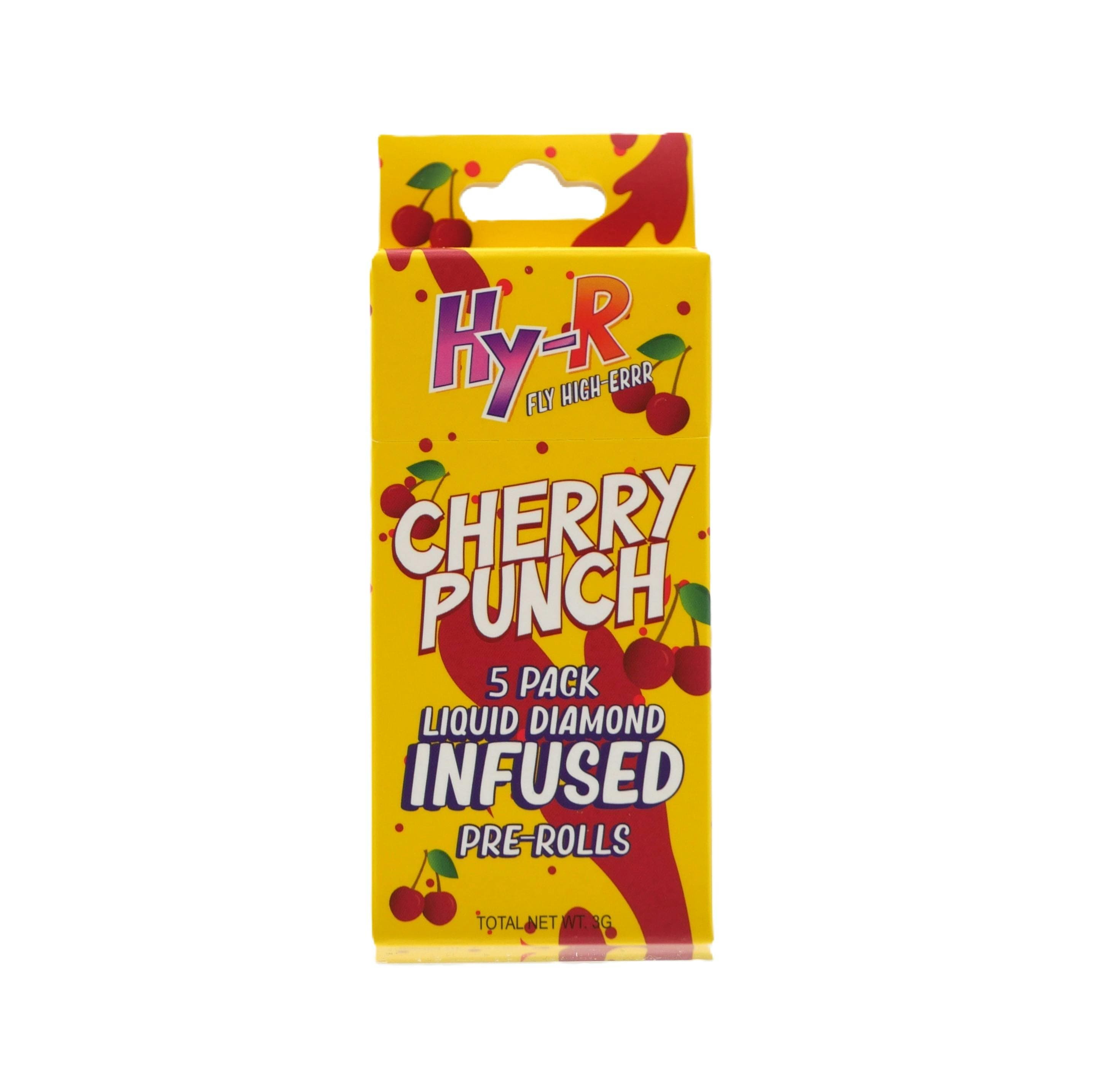 HY-R | CHERRY PUNCH | SATIVA | INFUSED | 5PK - View 1