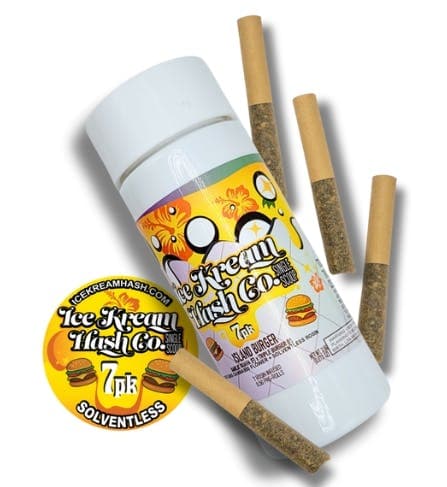 ICE KREAM HASH CO. | ISLAND BURGER | HYBRID | INFUSED MULTI-PACK | 3.5G | REC - View 1