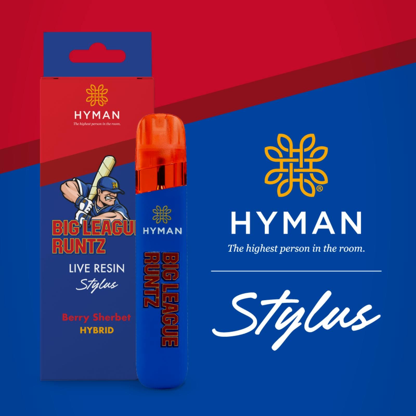 HYMAN | BIG LEAGUE RUNTZ | HYBRID | DISPOSABLE VAPE | 1G | REC - View 1