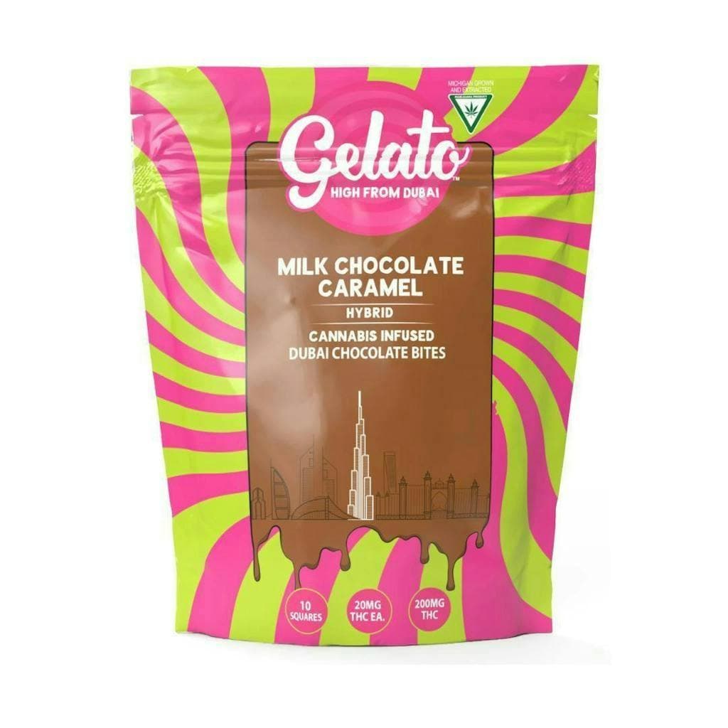 MILK CHOCOLATE CARAMEL DUBAI BITES