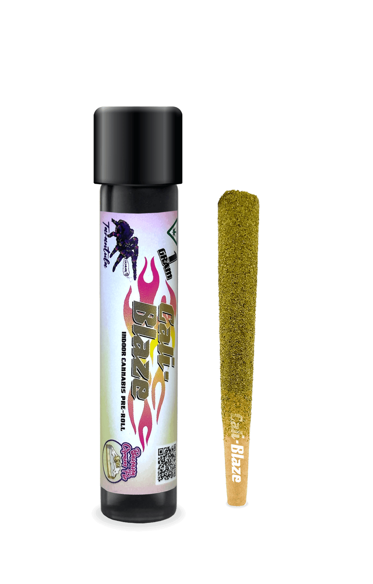 CALI-BLAZE | BANANA CREAM PIE | HYBRID | INFUSED PRE-ROLL | 1.2G | REC - View 2