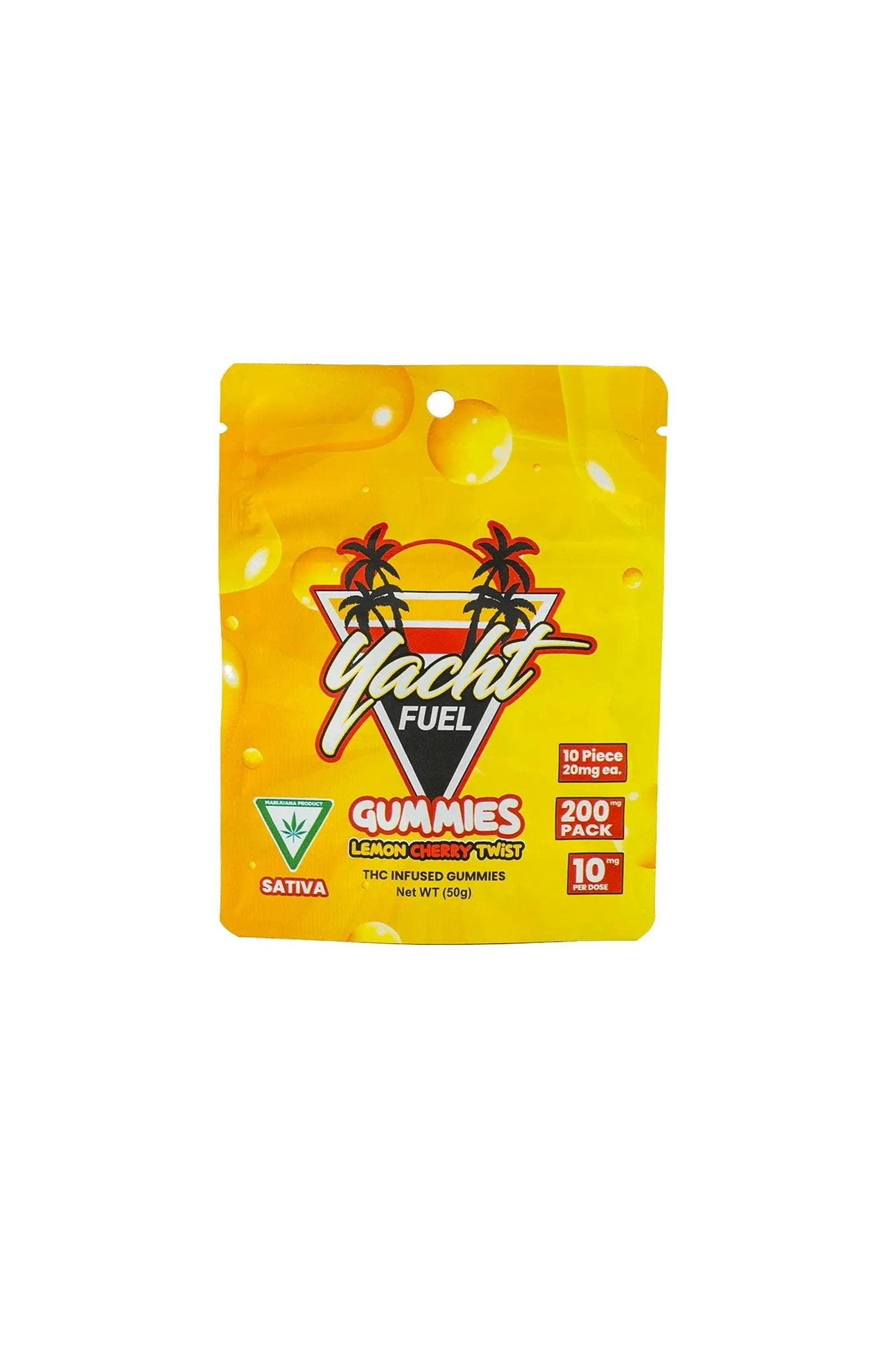 YACHT FUEL | PINK LEMONADE | HYBRID | GUMMIES | 200MG - View 2