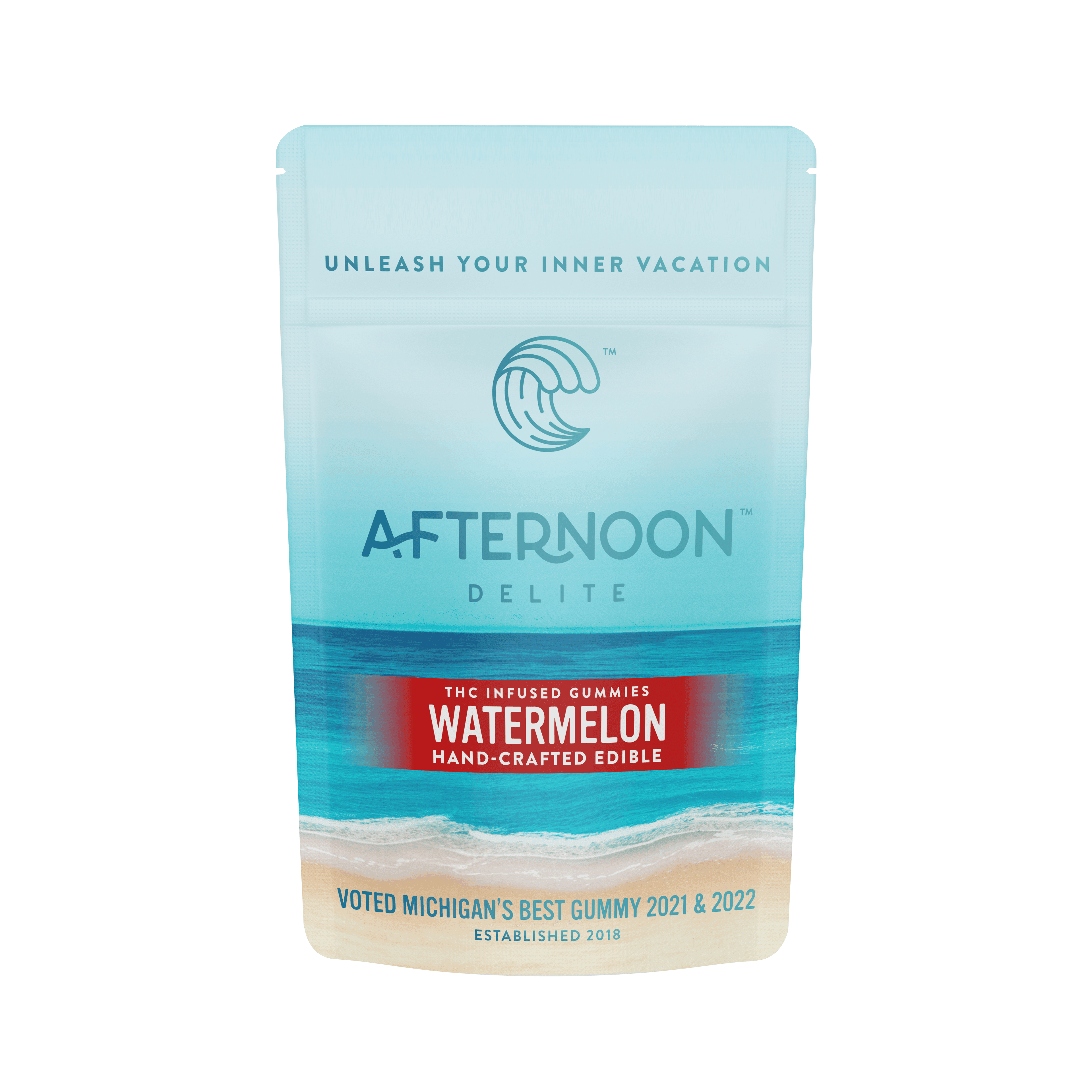 AFTERNOON DELITE | WATERMELON | GUMMIES | 200MG | REC - View 2