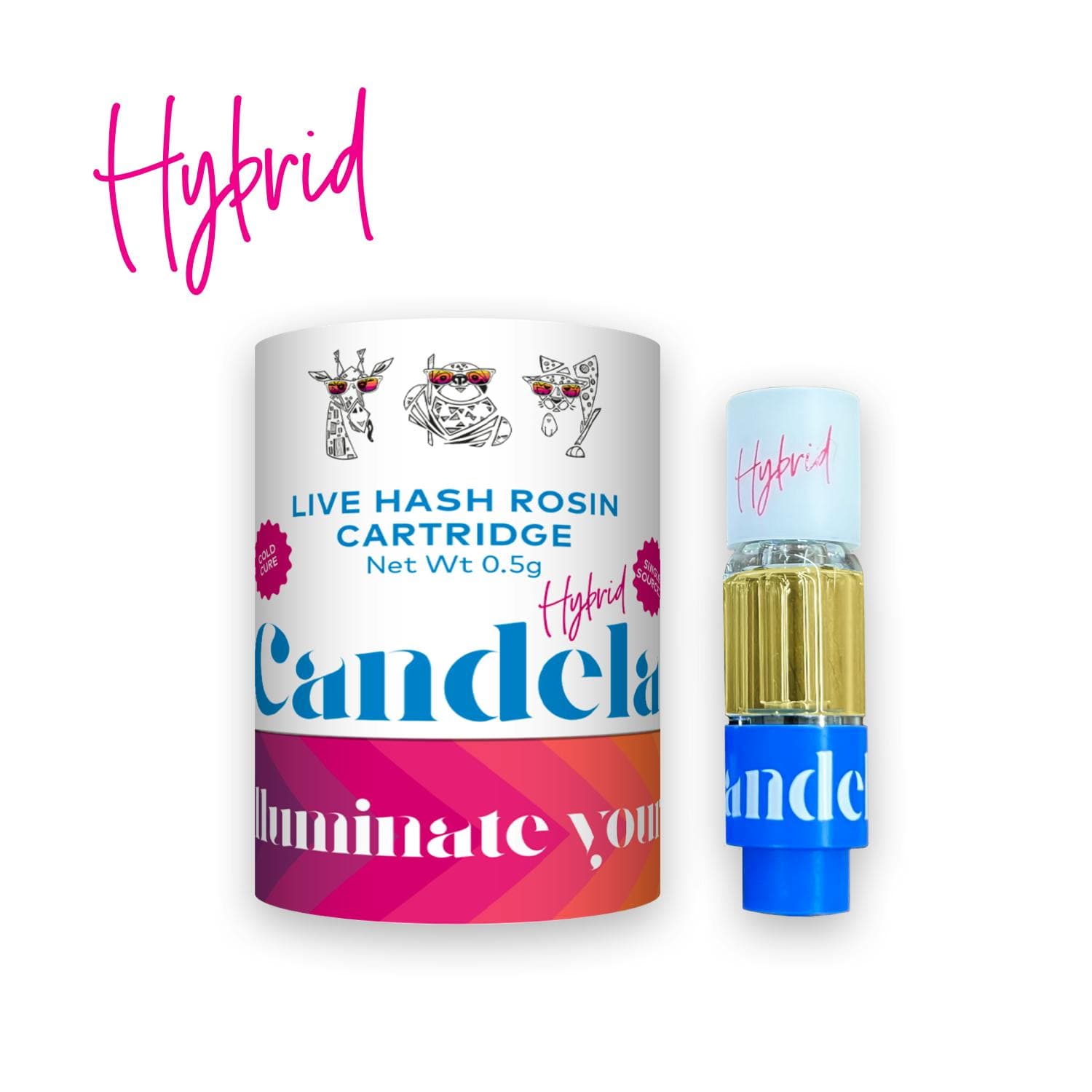 CANDELA | TRUFFLE CAKE | HYBRID | LIVE ROSIN CART | .5G | REC - View 1