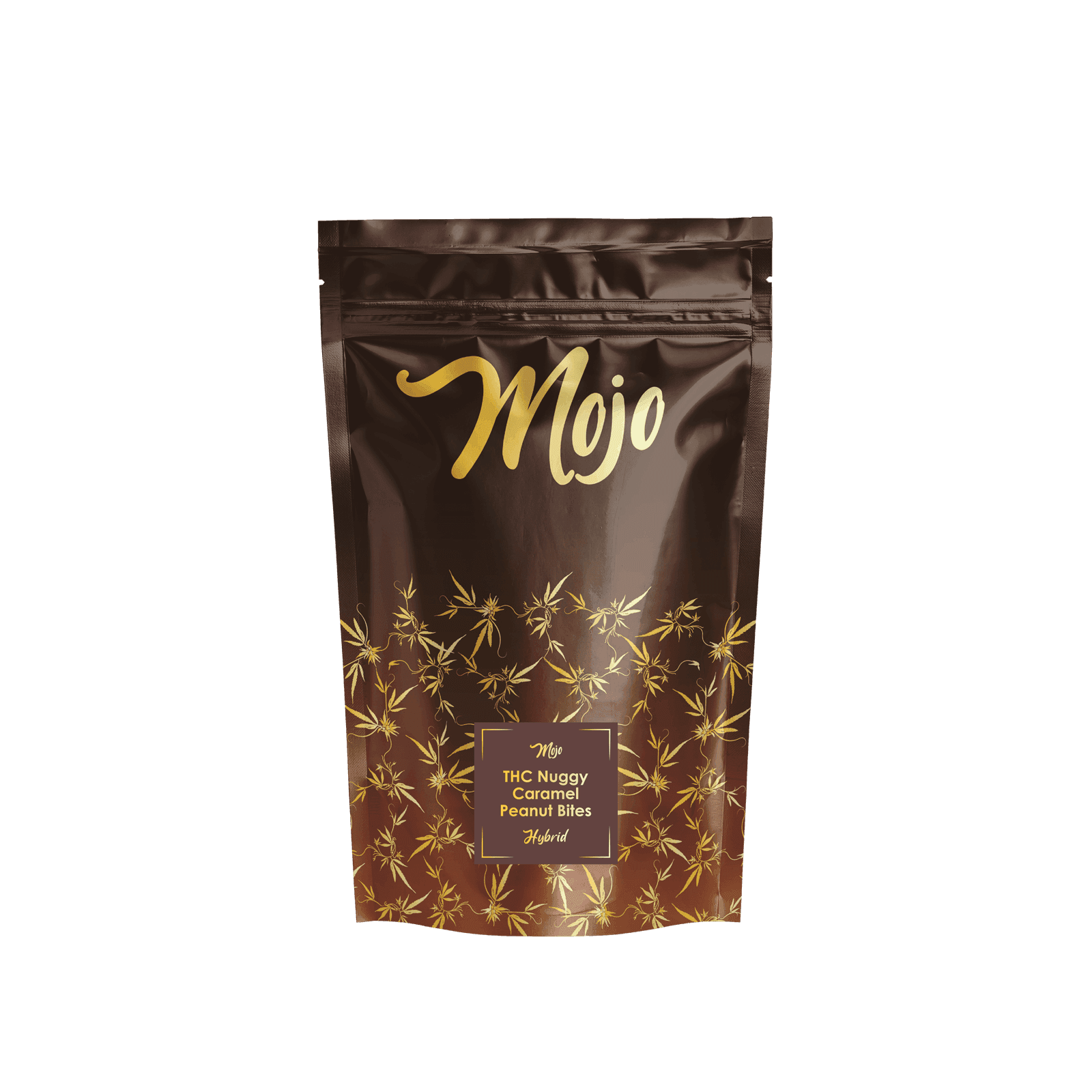 MOJO CHOCOLATES | NUGGY CARAMEL PEANUT BITES | HYBRID | 200mg - View 1