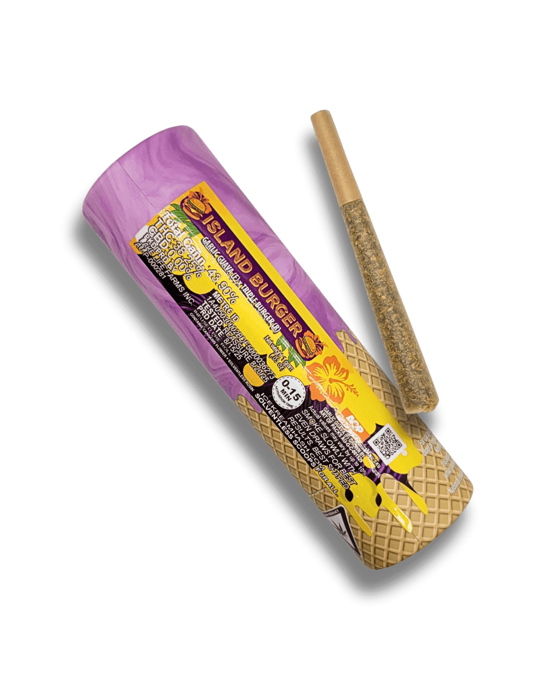 ICE KREAM HASH CO. | ISLAND BURGER | HYBRID | INFUSED MULTI-PACK | 3.5G | REC - View 2