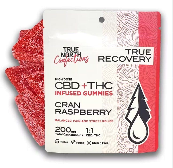 Cran Raspberry Gummies 4x50MG - View 2