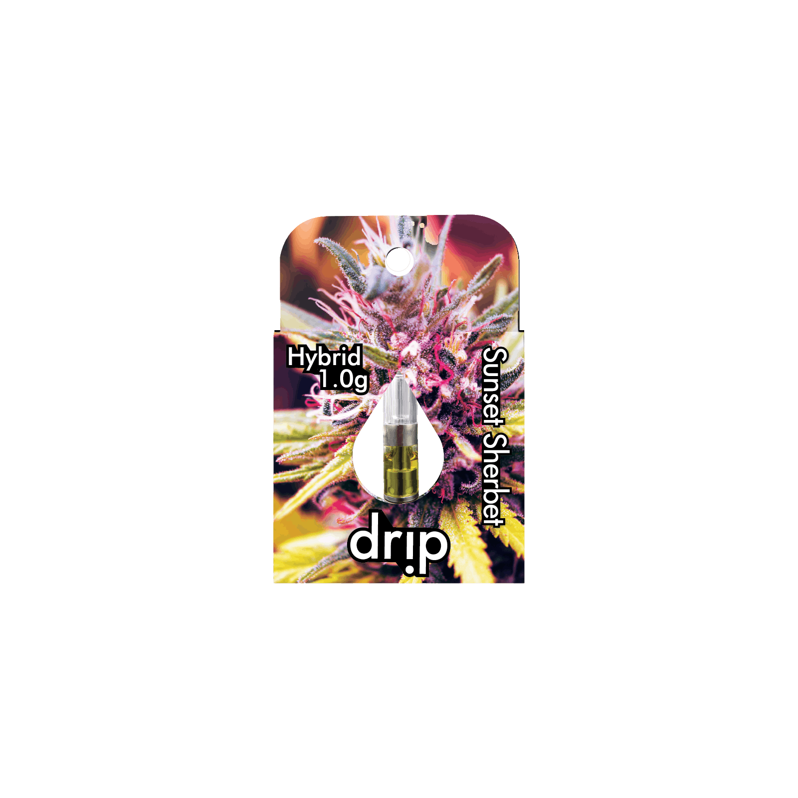 DRIP | SUNSET SHERBERT | HYBRID | 510 CARTRIDGE | 1G | REC - View 2