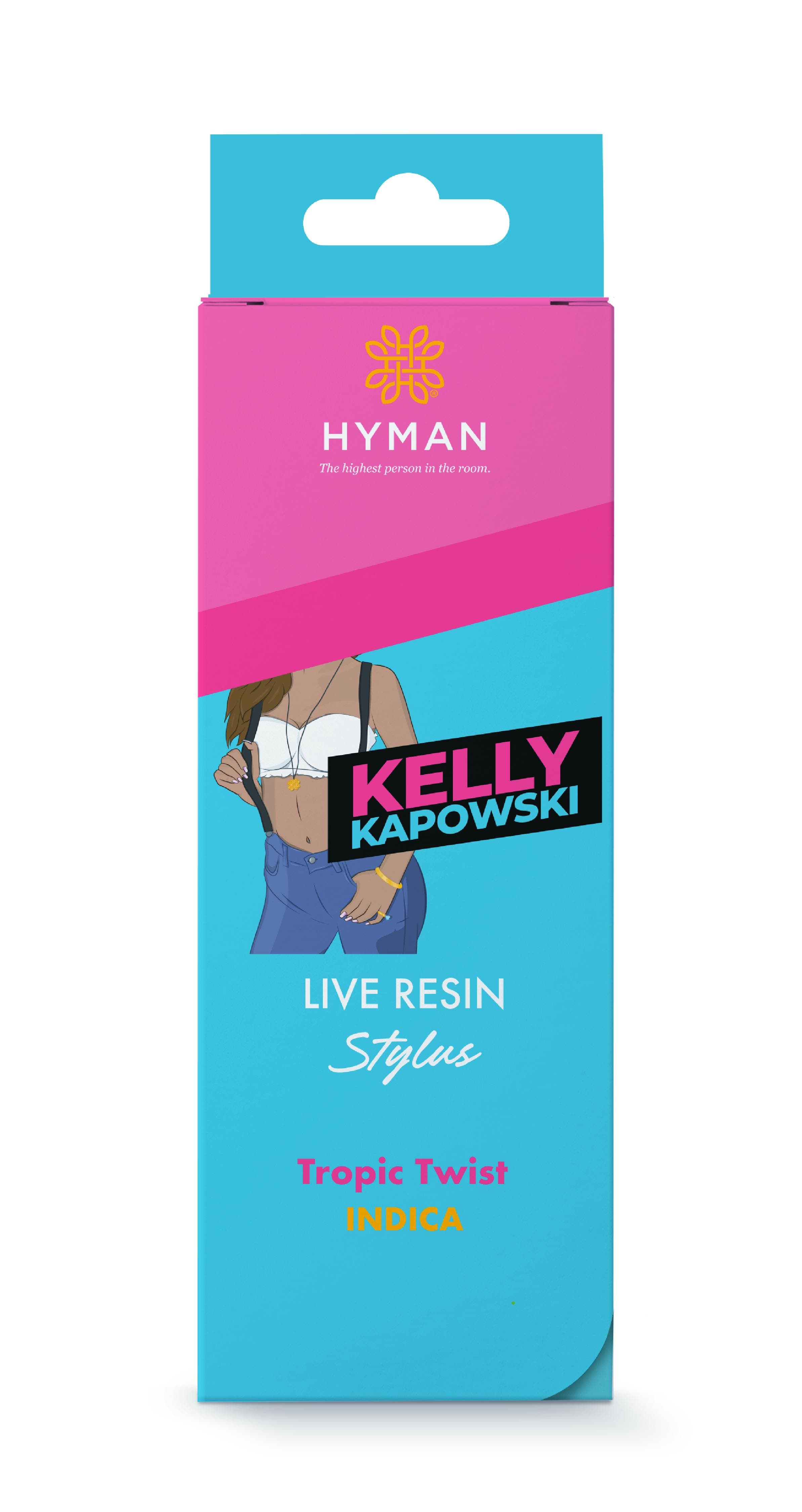 HYMAN | KELLY KAPOWSKI | INDICA | DISPOSABLE VAPE | 1G | REC - View 2