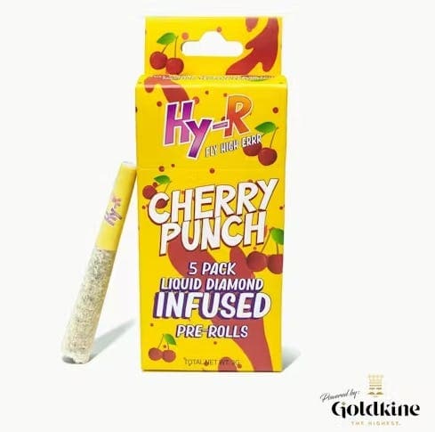HY-R | CHERRY PUNCH | SATIVA | INFUSED | 5PK - View 2