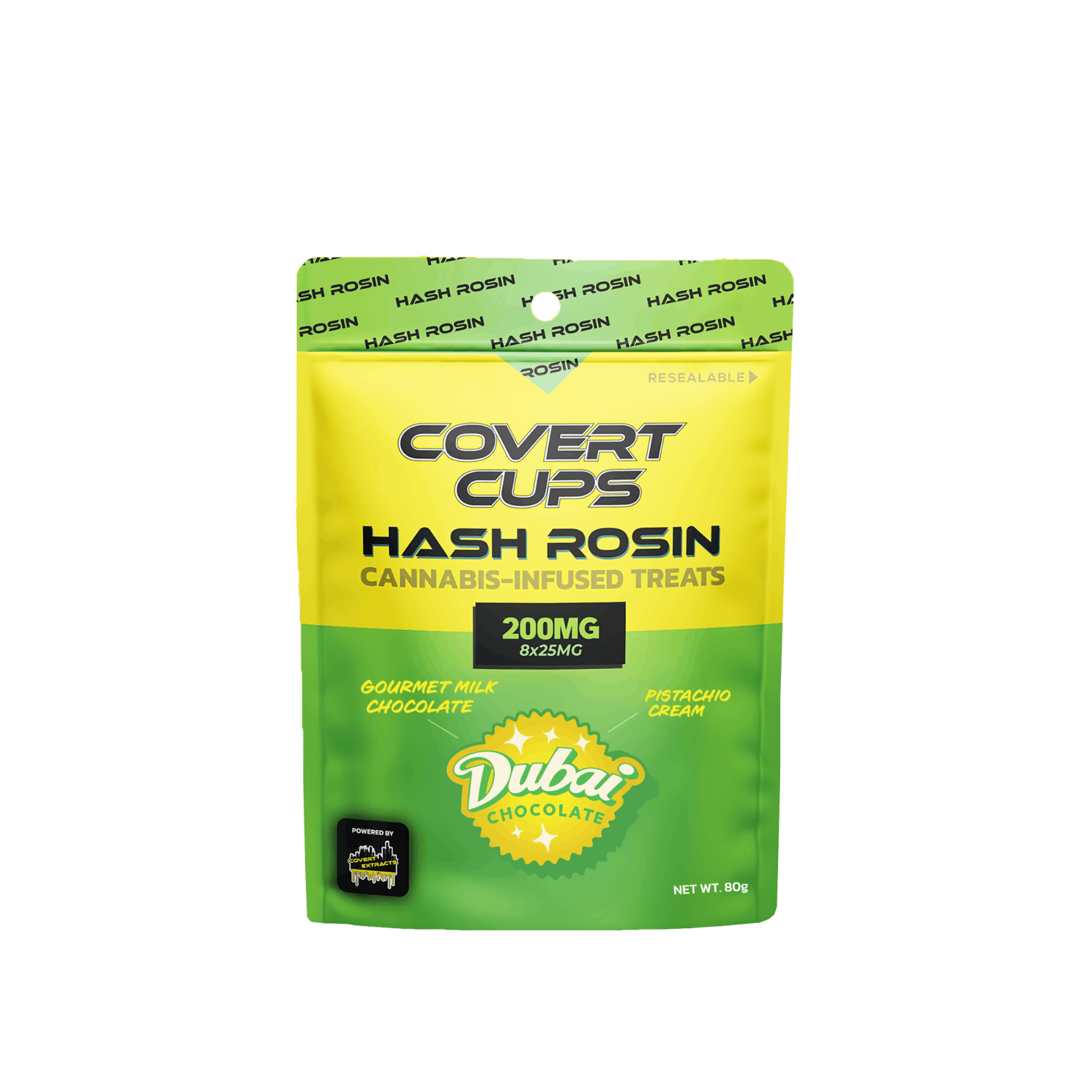 COVERT CUPS | DUBAI | HASH ROSIN EDIBLES | 200MG | REC - View 3