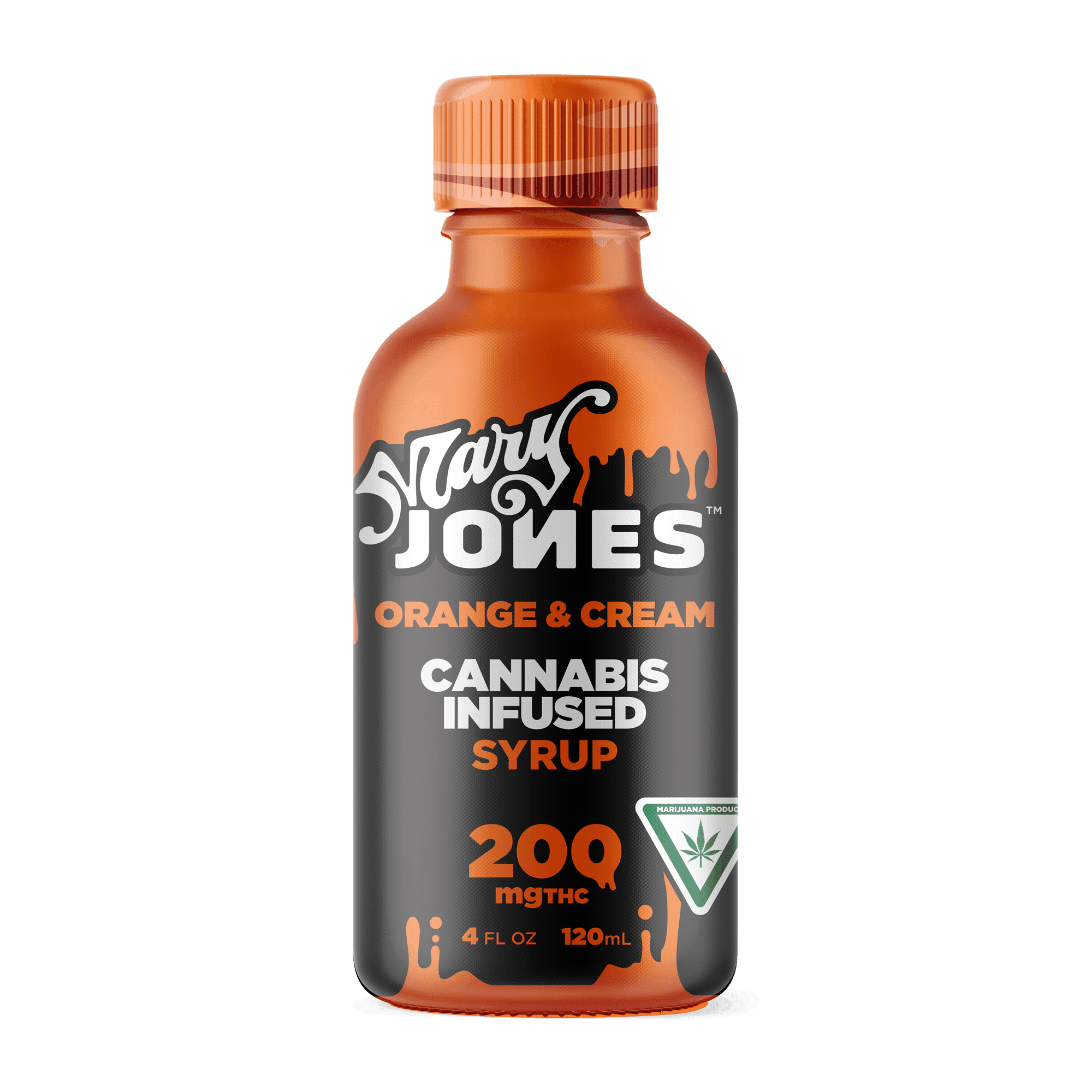 MARY JONES | ORANGE & CREAM | SYRUP | 200MG - View 1