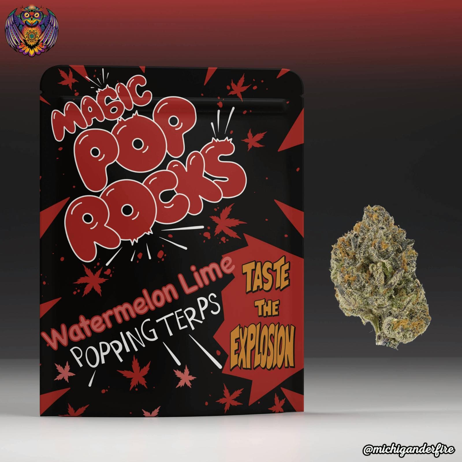 MAGIC POP ROCKS PRE-PACKAGED 1/8