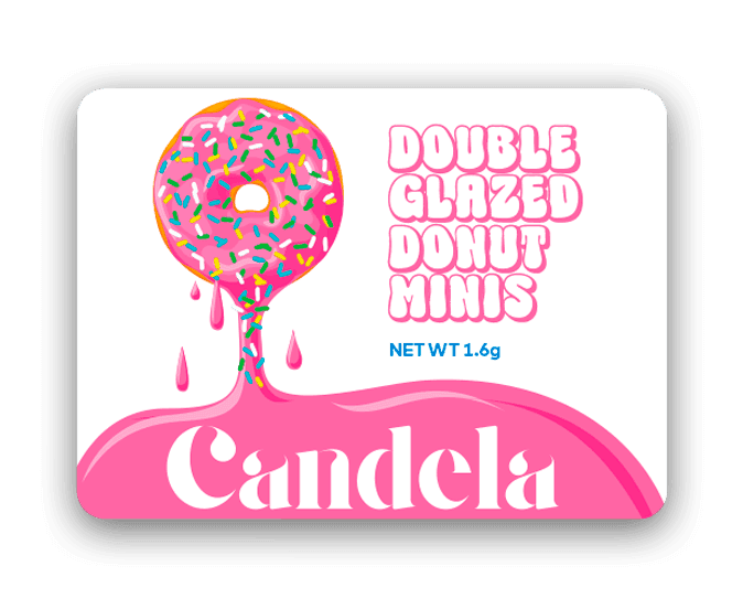 CANDELA | BLOCKBERRY X BLOCKBERRY | HYBRID | INFUSED MINI DONUTS | 1.6G | REC - View 1