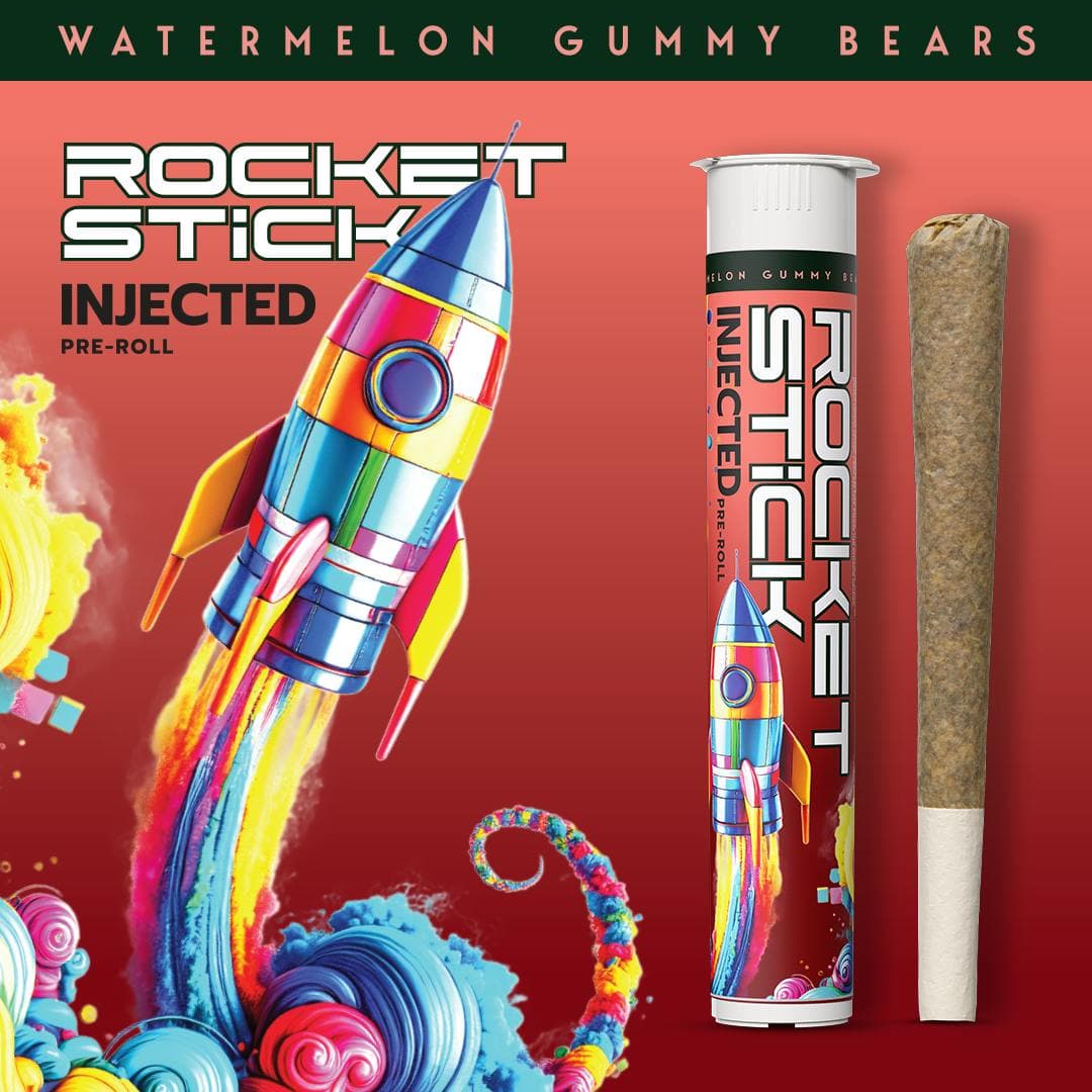 ROCKET STYXX WATERMELON GUMMY BEARS