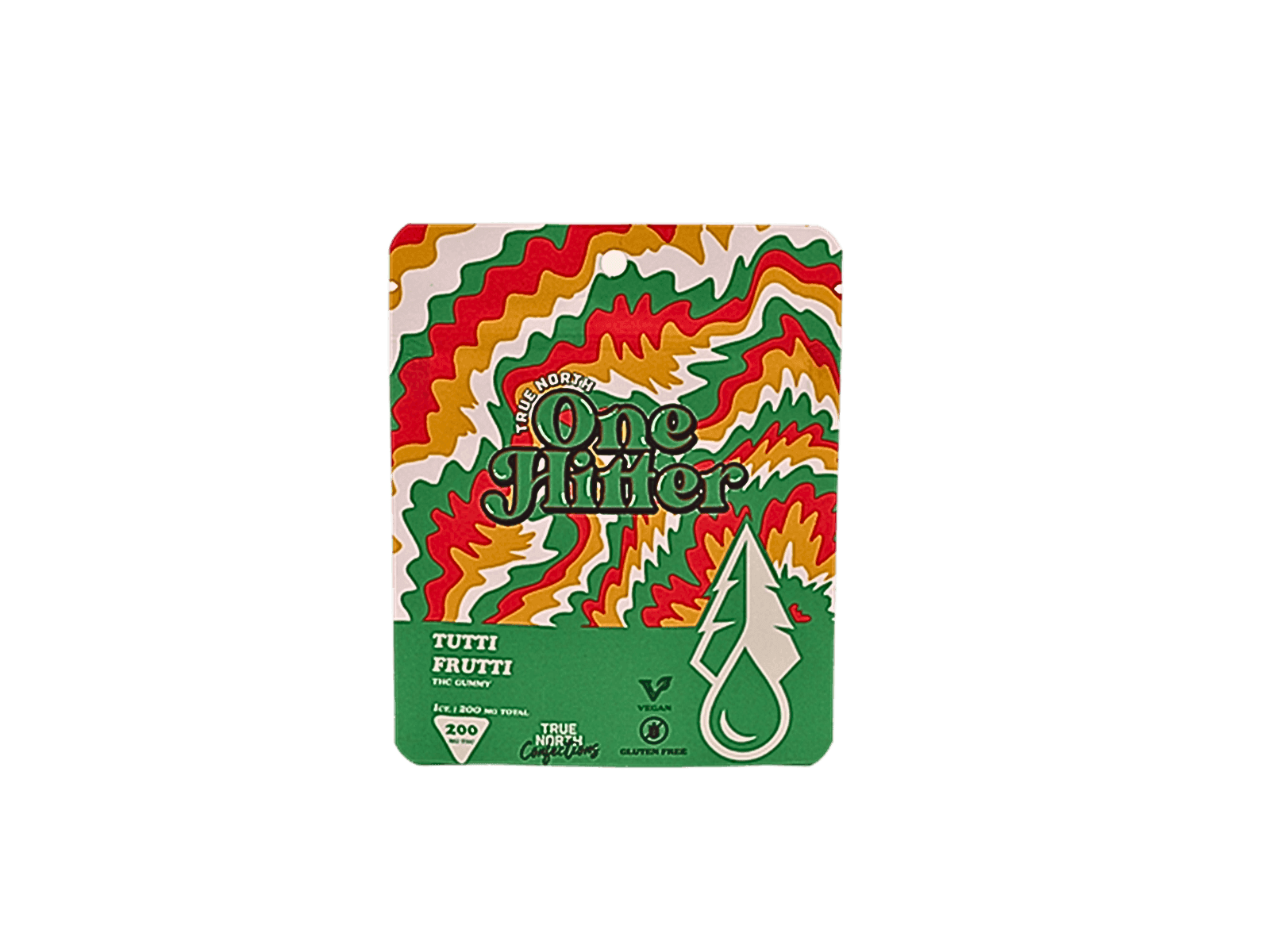 TRUE NORTH | ONE HITTER | TUTTI FRUTTI | GUMMIES | 200MG | REC - View 2