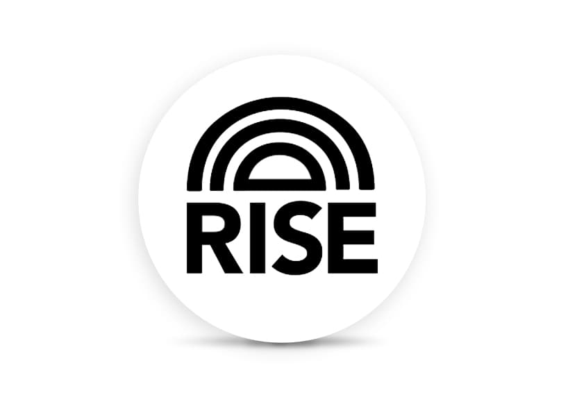RISE cannabis brand logo
