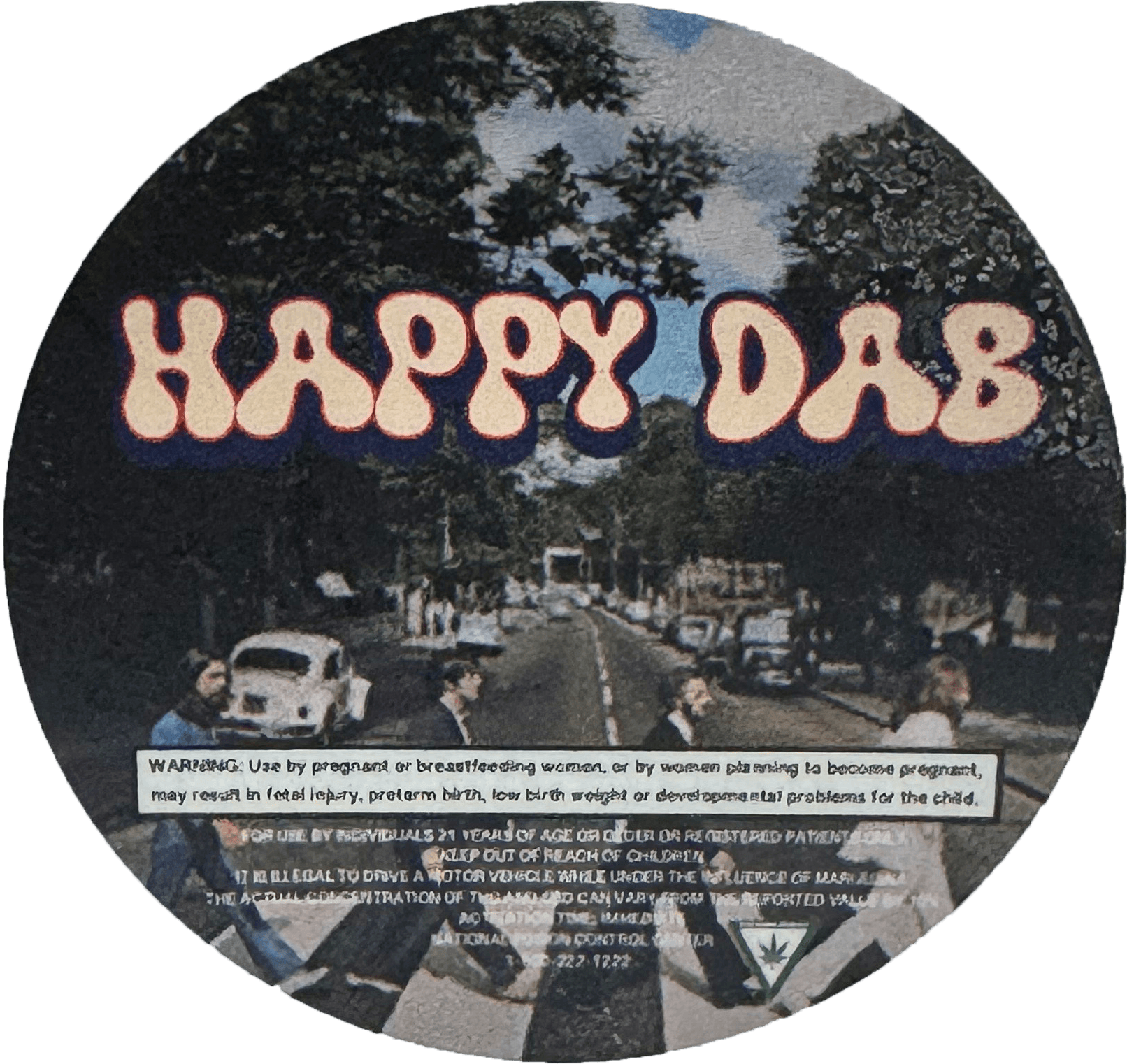 Happy Dab cannabis brand logo