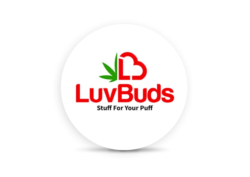 LuvBuds cannabis brand logo