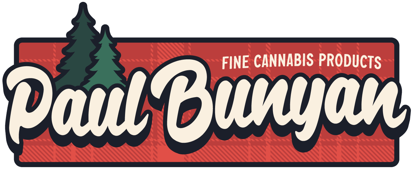 Paul Bunyan cannabis brand logo