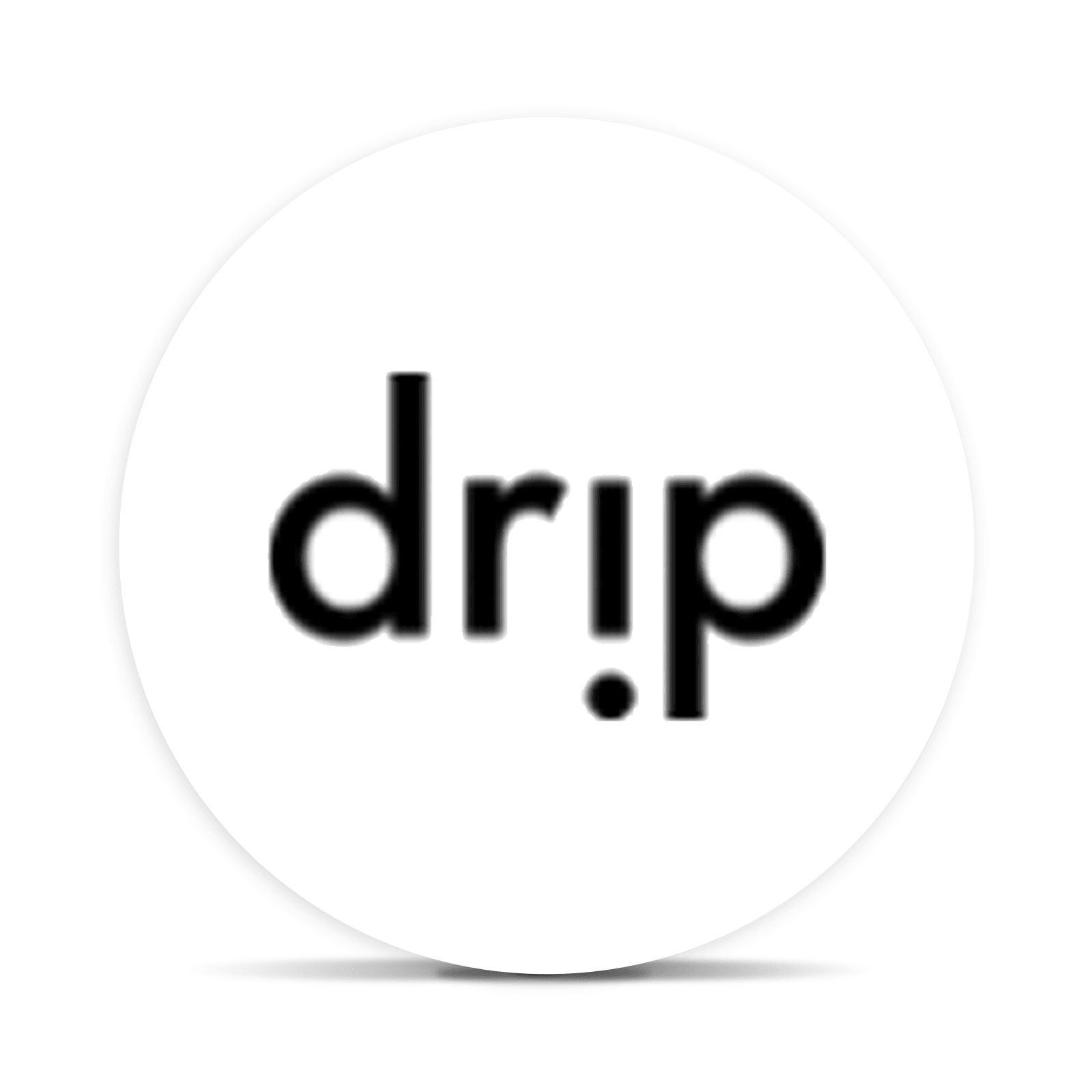 Drip cannabis brand logo