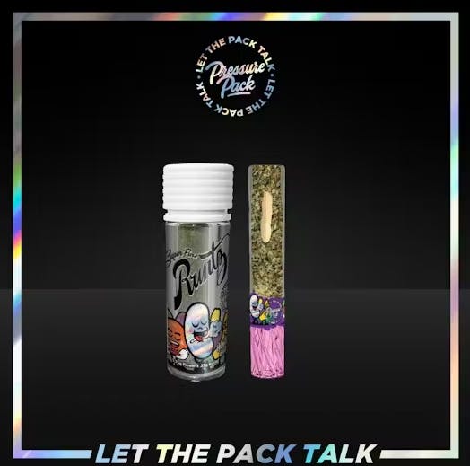 PRESSURE PACK | SUPER PURE RUNTZ | HYBRID | HAND ROLLED HASH HOLE | 1G | REC - Main view