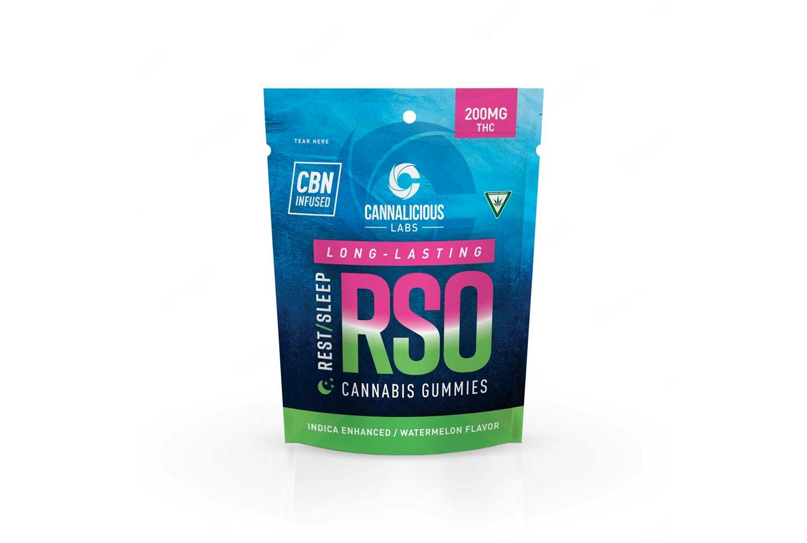 CANNALICIOUS | WATERMELON | INDICA | GUMMIES | 200MG | REC - Main view