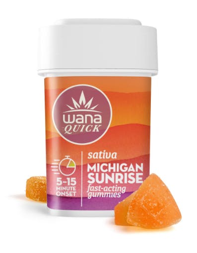 WANA | MICHIGAN SUNRISED | SATIVA | GUMMIES | 200MG | REC - Main view