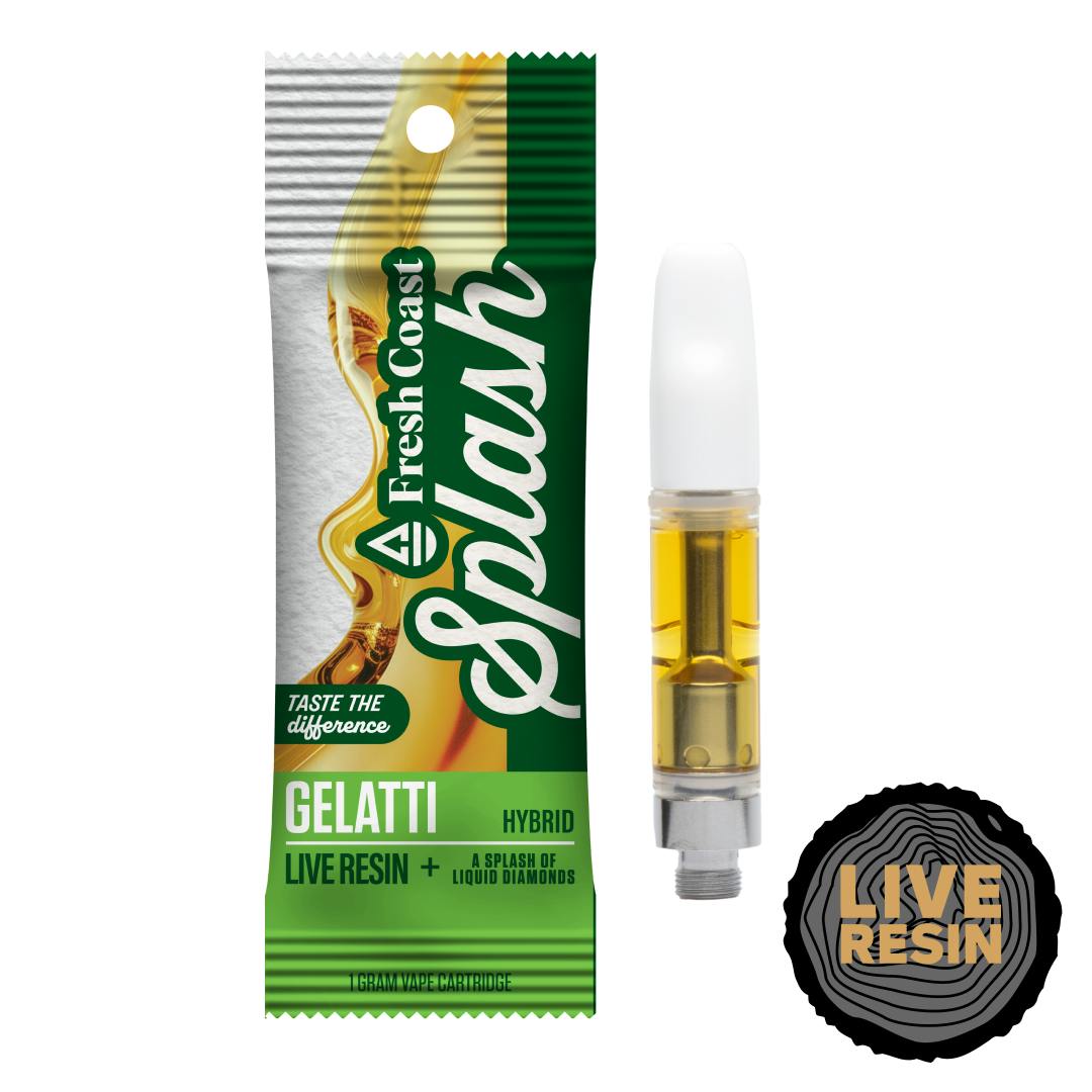 FRESH COAST | GELATTI | HYBRID | LIVE RESIN | 510 CARTRIDGE | 1G | REC - Main view