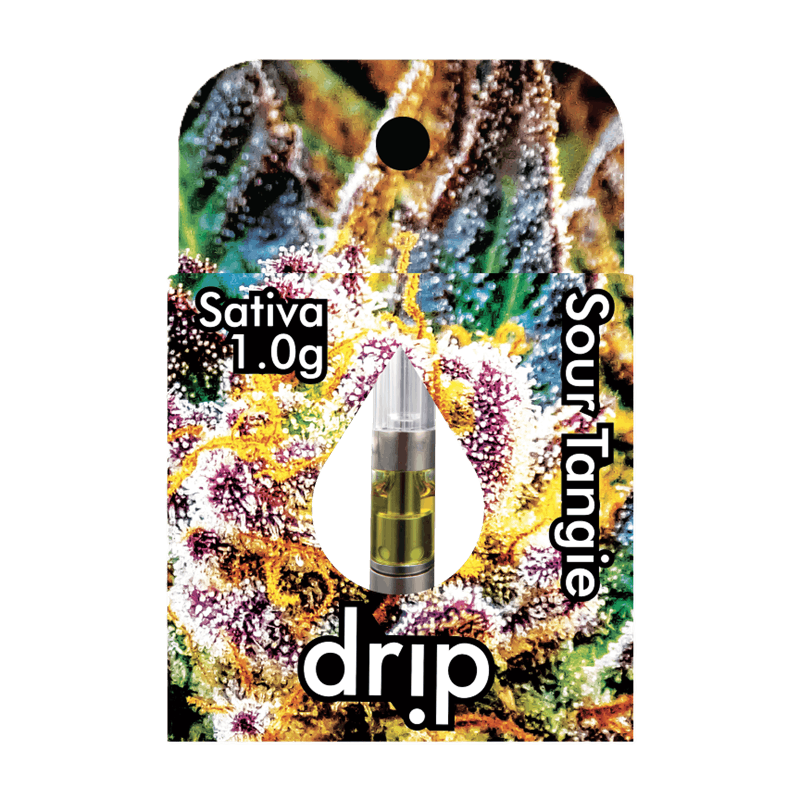 Drip | Sour Tangie | Sativa | 510 Vape Cartridge | REC - Main view