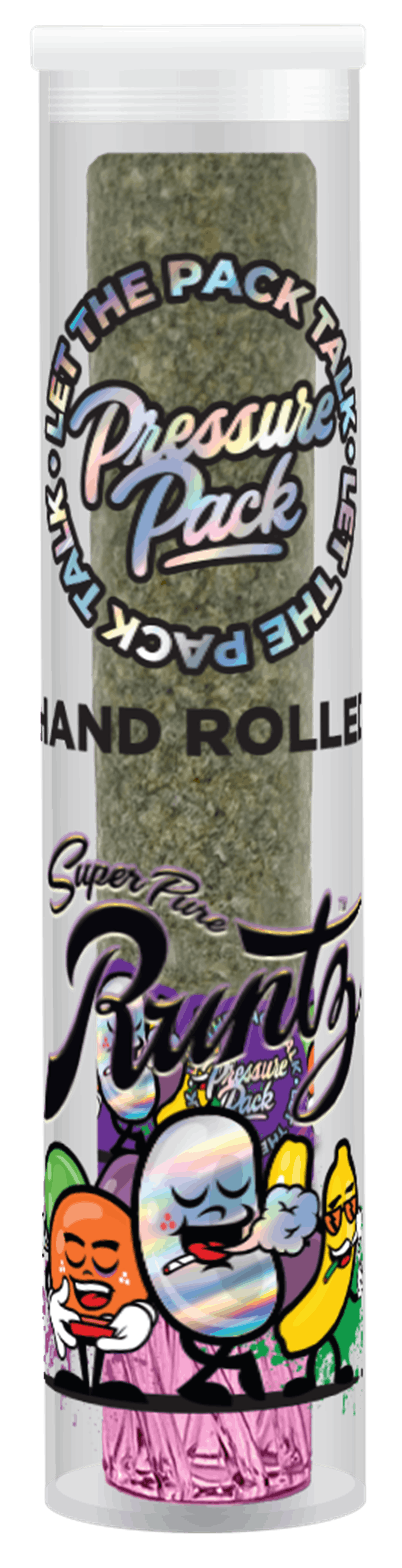 PRESSURE PACK | SUPER PURE RUNTZ | HYBRID | HAND ROLLED HASH HOLE | 1G | REC - Main view