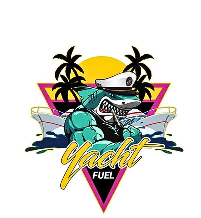 YACHT FUEL | BLUE RAZZ | HYBRID | GUMMIES | 200MG | REC - Main view