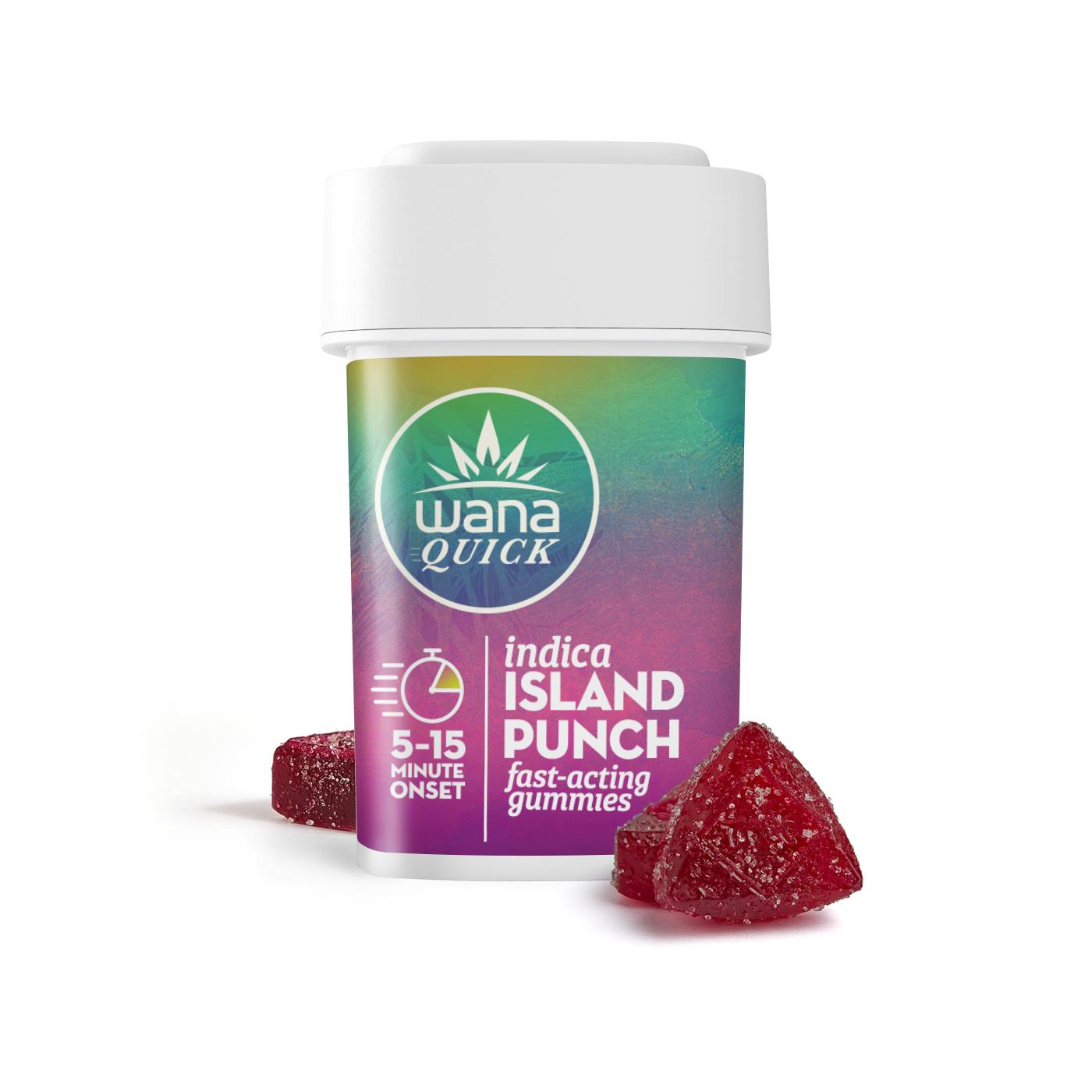 Wana | Island Punch | Gummies | 200MG - Main view