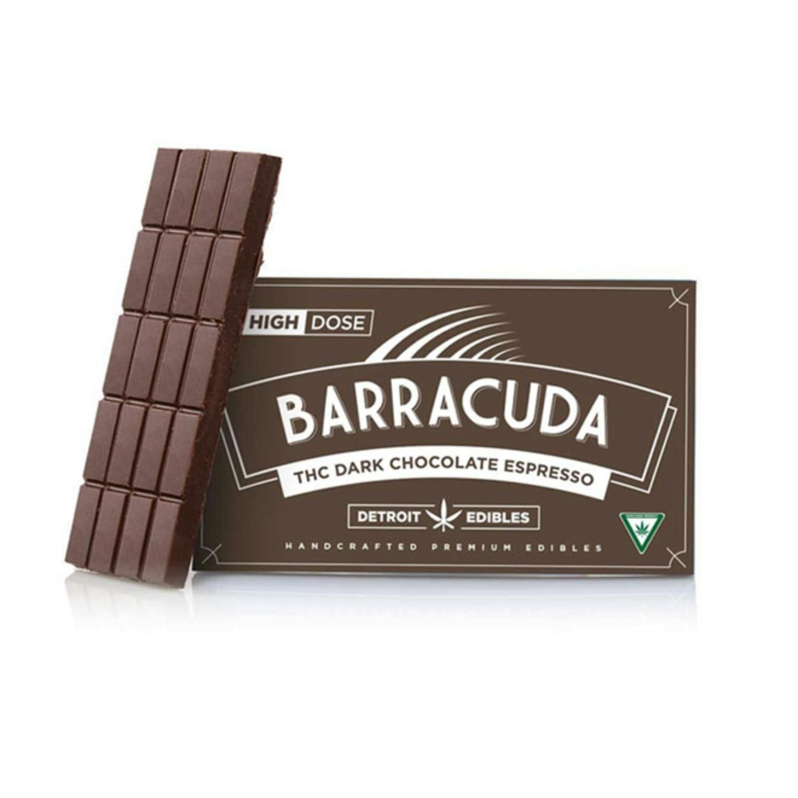 DETROIT EDIBLE CO. | BARRACUDA ESPRESSO BAR | 200MG | REC - Main view