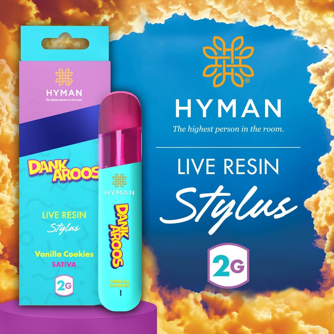 HYMAN | DANKAROOS | SATIVA | DISPOSABLE VAPE | 2G | REC - Main view