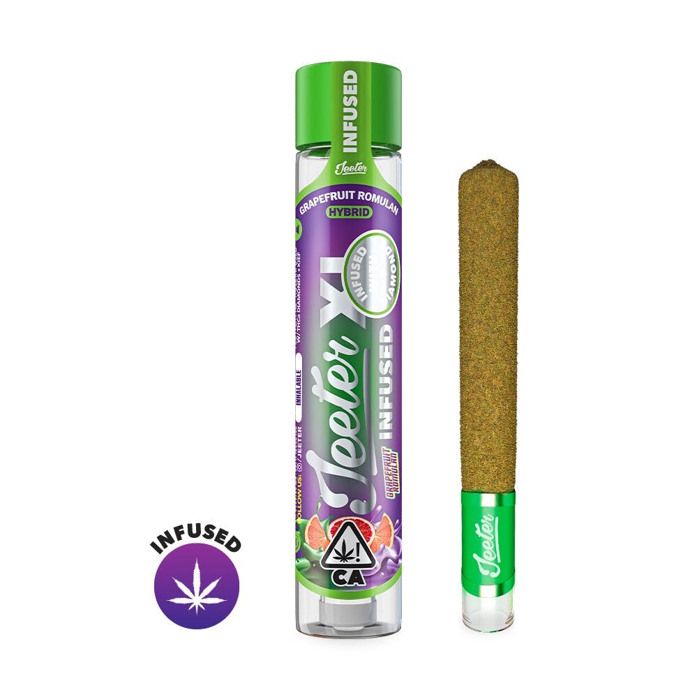 JEETER | GRAPEFRUIT DURBAN | HYBRID | INFUSED PRE-ROLL | 1G | REC - Main view