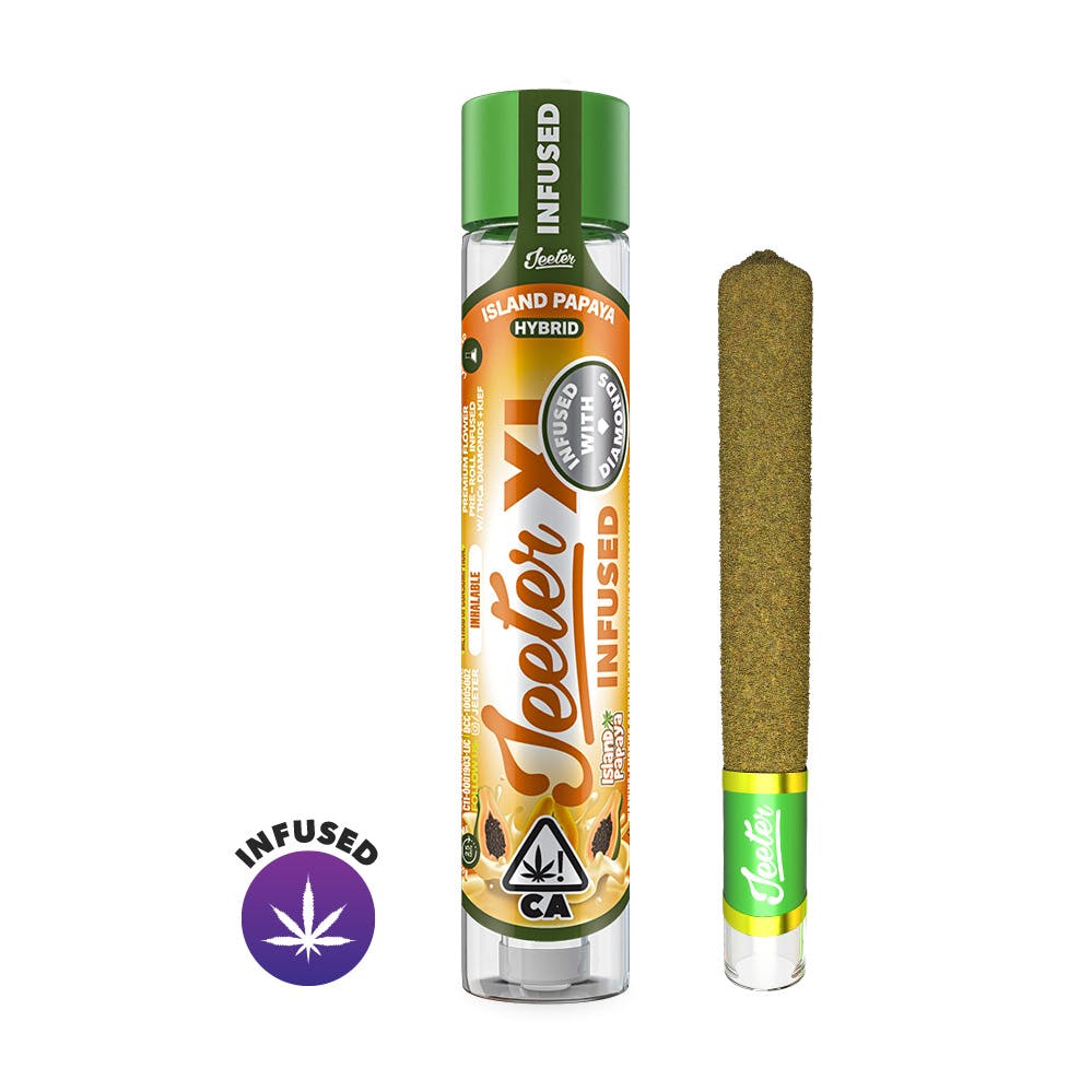 JEETER | ISLAND PAPAYA | HYBRID | INFUSED PRE-ROLL | 2G | REC - Main view