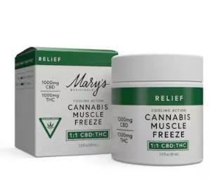 MARY'S MEDICINAL | RELIEF | MUDCLE FREEZE | TOPICAL | 1000MG:1000MG | REC - Main view