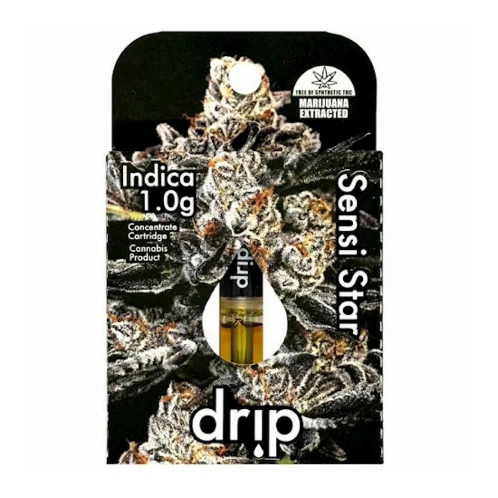 DRIP | SENSI STAR | INDICA | 510 CARTRIDGE | 1G | REC - Main view