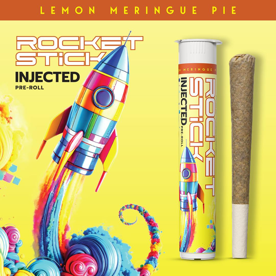 ROCKET | ROCKET STYXX LEMON MERINGUE PIE | SATIVA | | INFUSED PRE-ROLL | 1.2G | REC - Main view