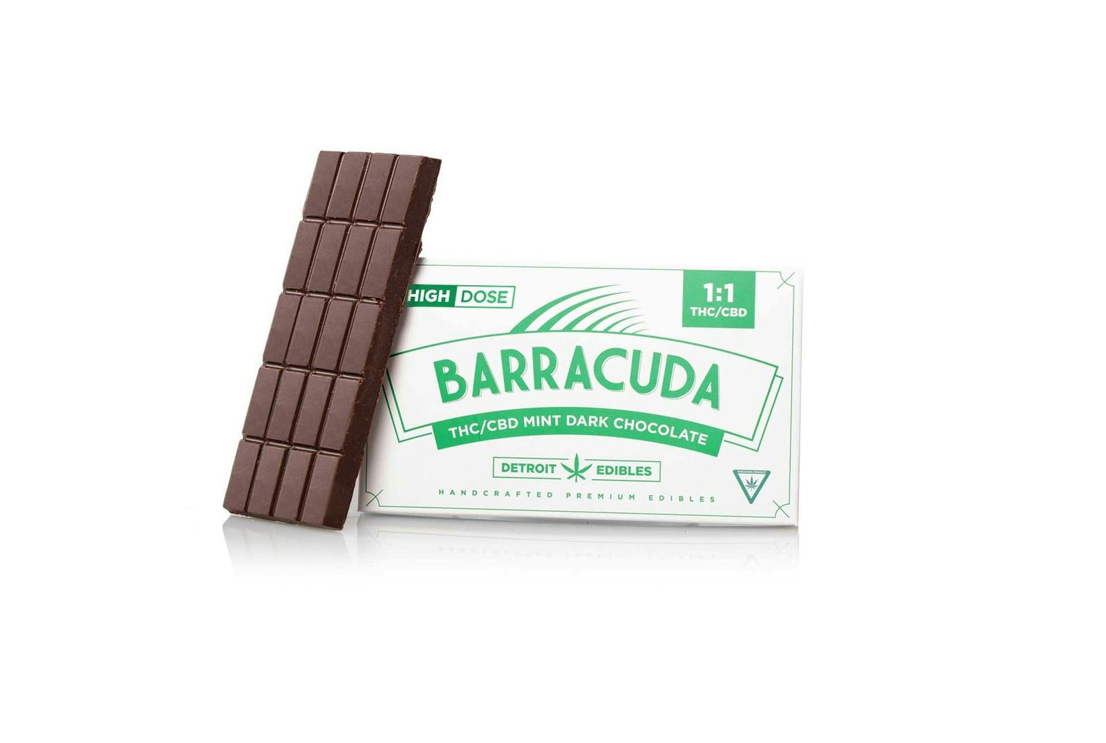 BARRACUDA BAR | DARK MINT CHOCOLATE 1:1 | 200MG | REC - Main view