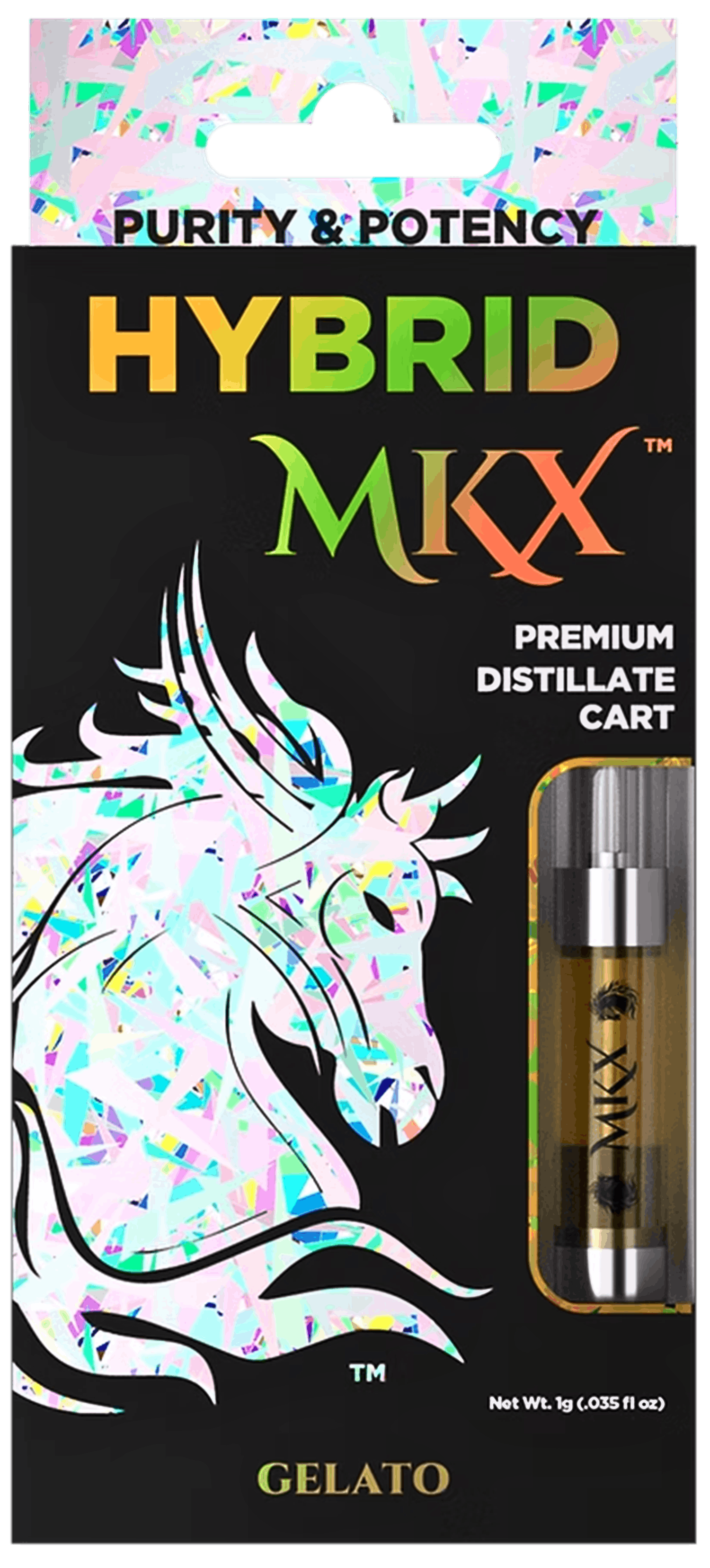 MKX | Apple Fritter | Hybrid | 1G 510 Vape Cartridge | REC - Main view