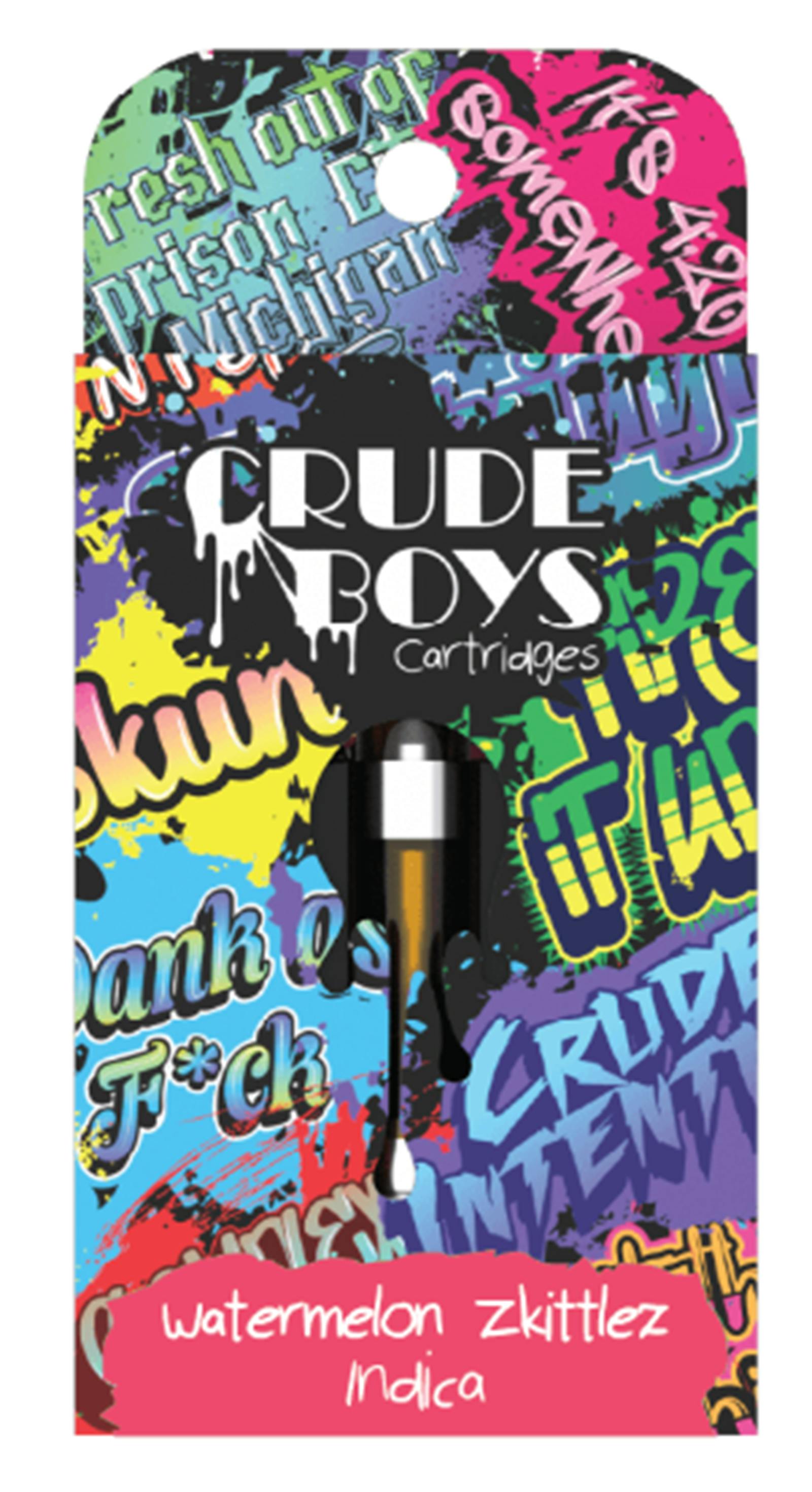 CRUDE BOYS | WATERMELON Z | INDICA | 510 CARTRIDGE | REC - Main view