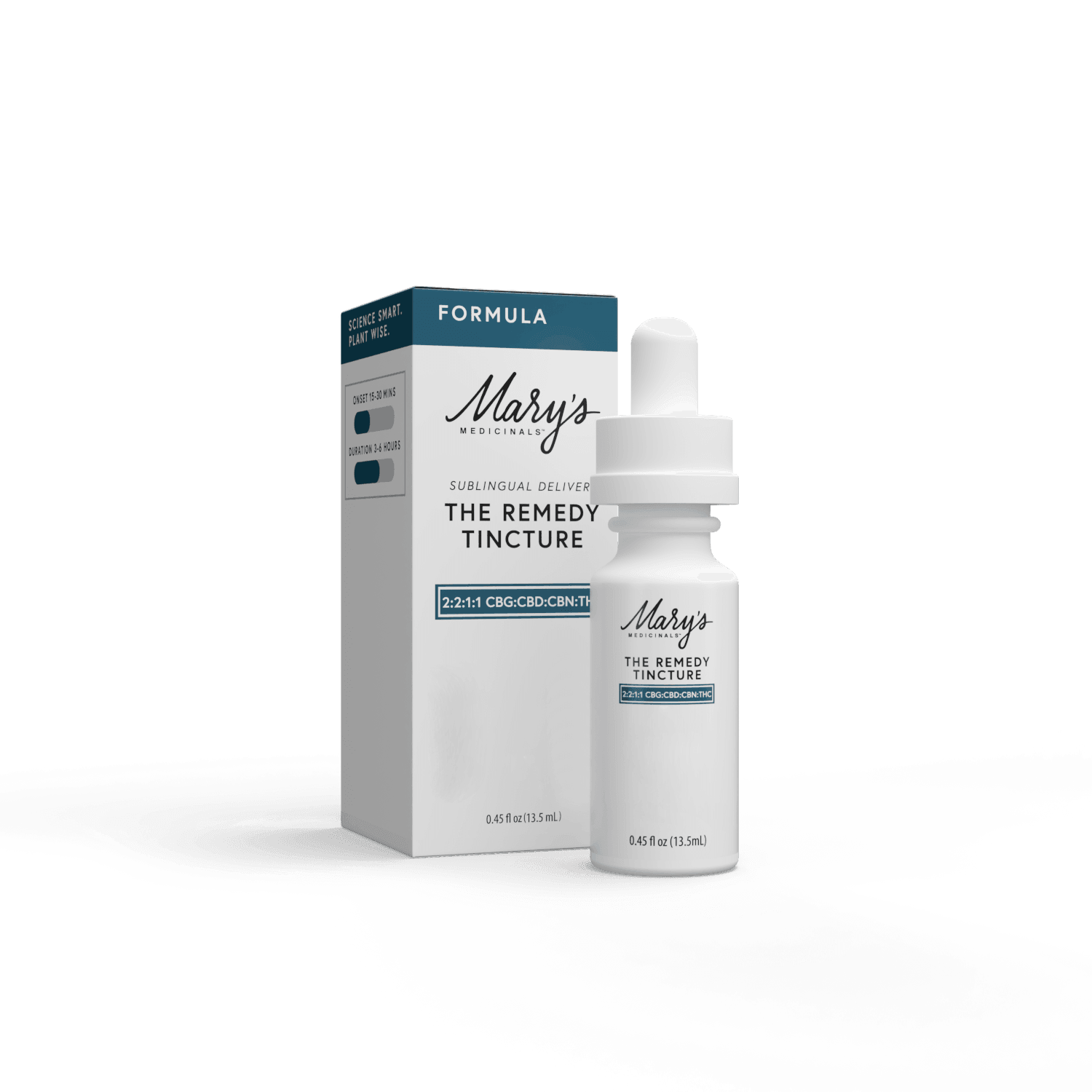 MARY'S MEDICINALS | THE REMEDY OIL 2:2:1:1 | TINCTURE | 200MG CBG; 200MG CBD; 100MG CBN; 100MG THC | REC - Main view