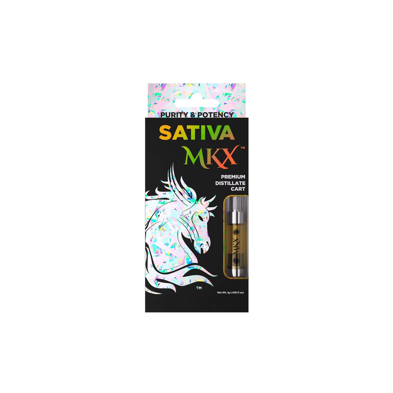 MKX | Green Crack | Sativa | 1G 510 Vape Cartridge | REC - Main view