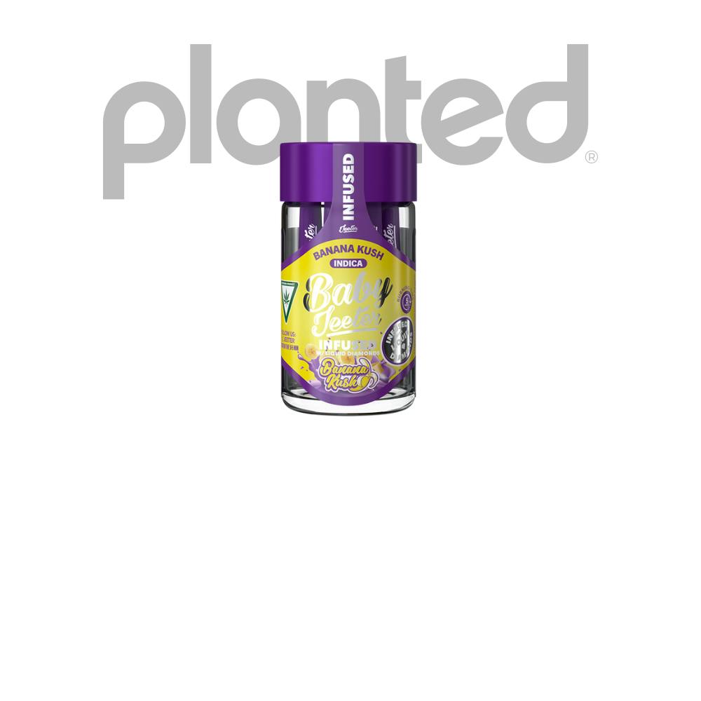 Banana Peel Infused Pre-Rolls 5PK x .5G - Main view