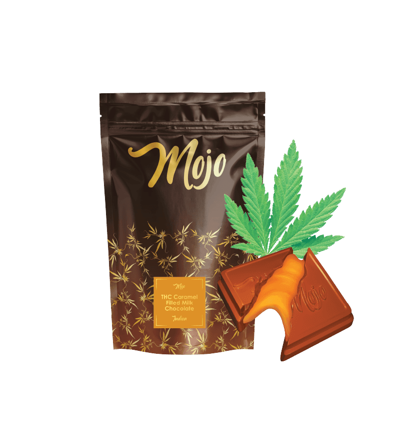 Mojo | Caramel Filled Milk Chocolate | Indica | 200MG | REC - Main view